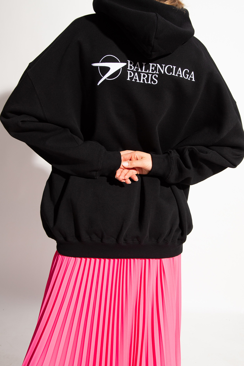 balenciaga one like two likes hoodie